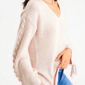 Cream American Eagle Sweater